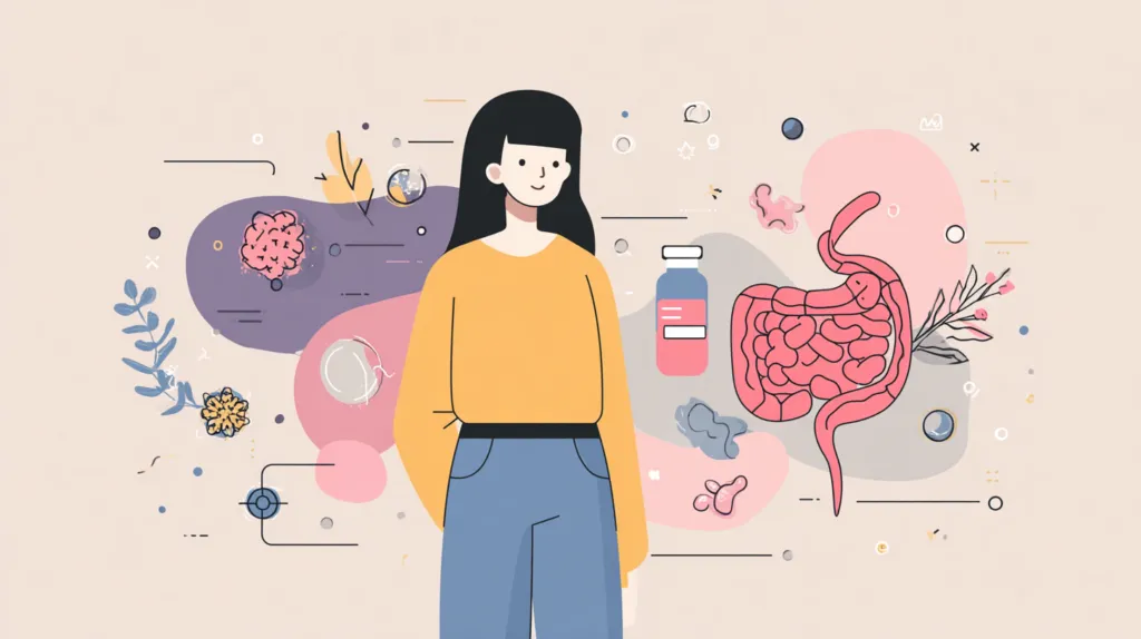 インナービューティー 内側からの美容 腸内環境 健康イメージ