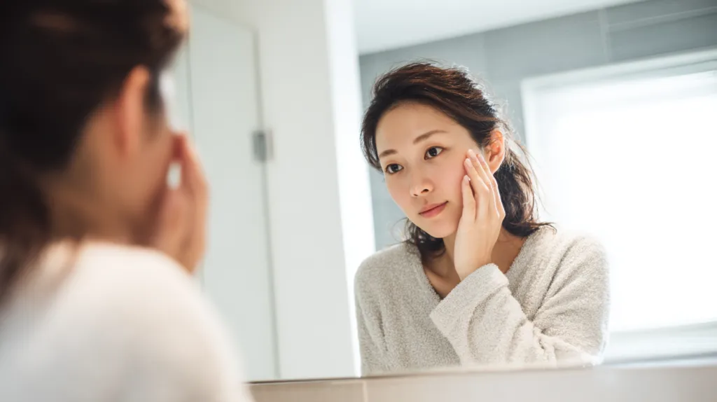 次世代美容成分を使ったスキンケアのイメージ